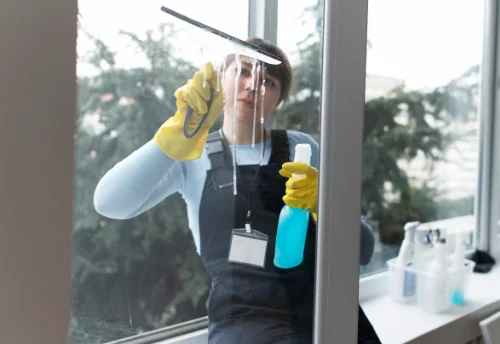 Nettoyage de vitres intérieures et extérieures à Olmiccia